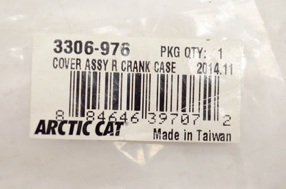 New OEM Arctic Cat 3306-976 Cover Assembly R Crank Case NOS