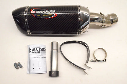 Yoshimura Exhaust 141812M220, 192027 Yoshimura Alpha Muffler NOS
