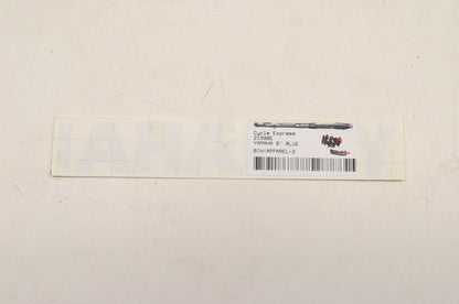 Cycle Express 2199BE Yamaha 6" Blue Sticker NOS