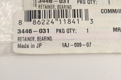 New OEM Suzuki 3446-031 Retainer Bearing NOS