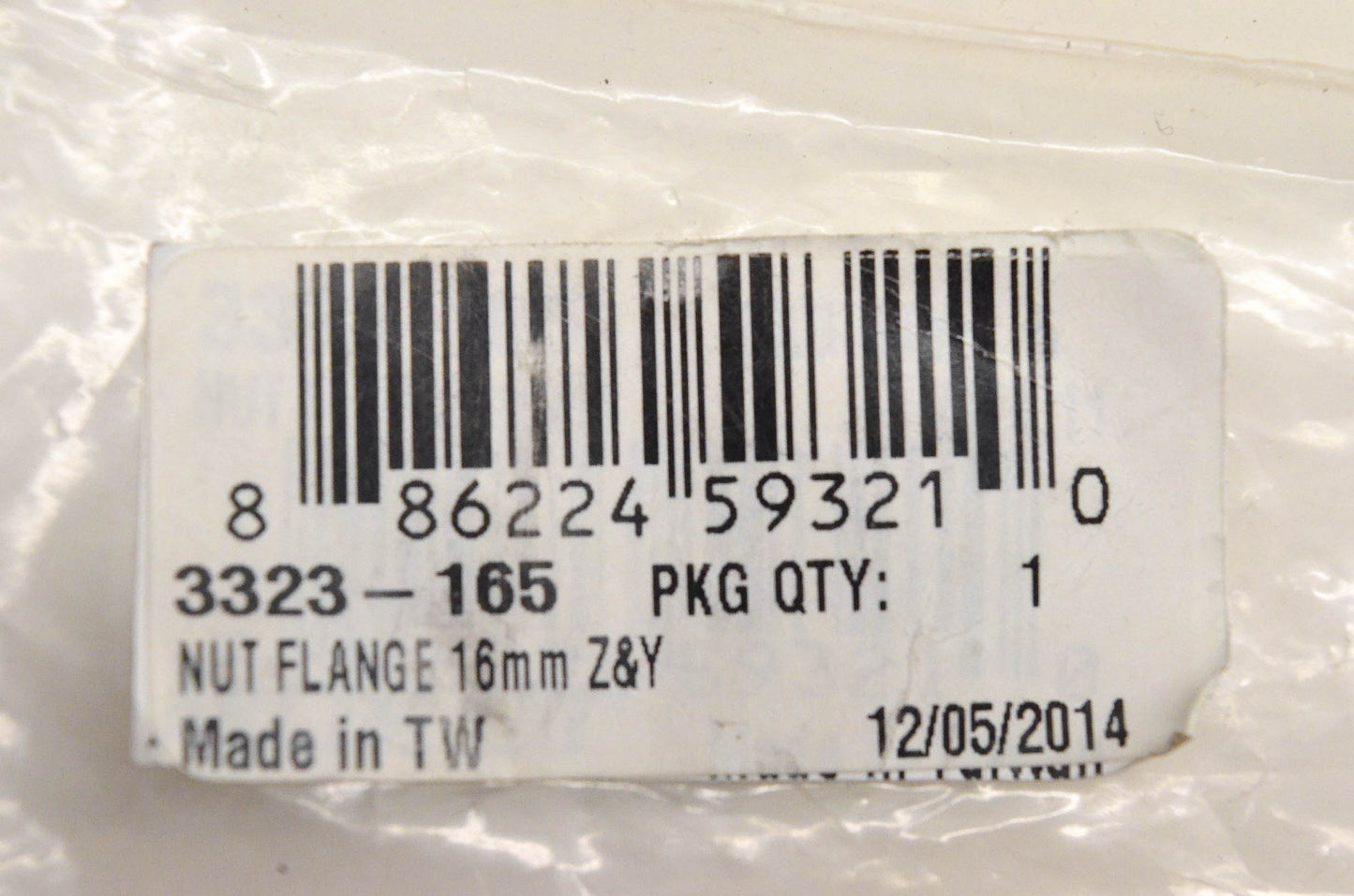 New OEM Arctic Cat 3323-165 Flange Nut 16mm Z&Y NOS