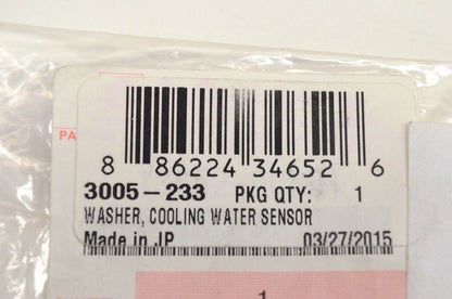 New OEM Arctic Cat 3005-233 Cooling Water Sensor Washer NOS