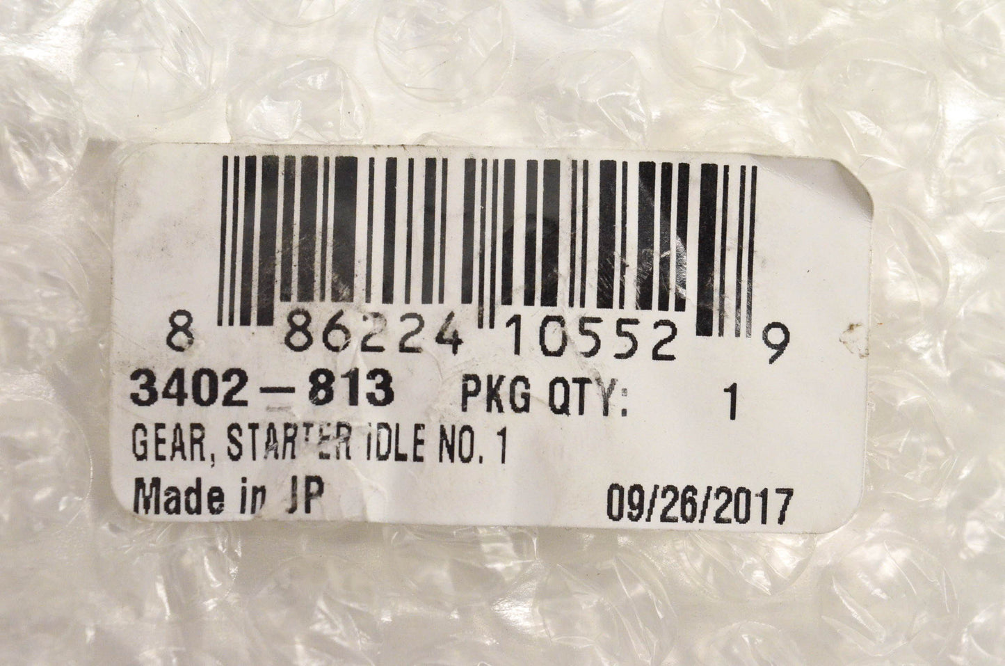 New OEM Arctic Cat 3402-813 Gear Starter Idle No.1 NOS