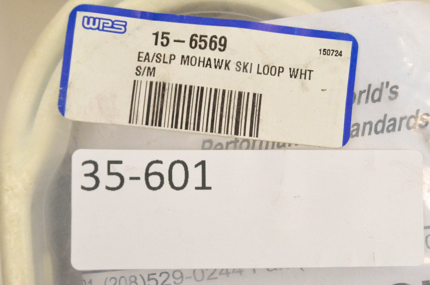 SLP 35-601, 15-6569 Mohawk Ski Loop White NOS