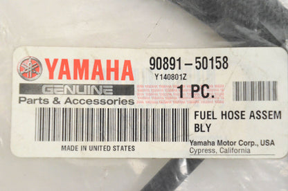New OEM Yamaha 90891-50158-00 Fuel Hose Assembly NOS