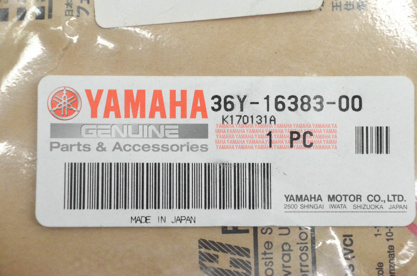 New OEM Yamaha 36Y-16383-00-00 Spring Clutch Boss NOS