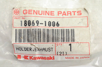 New OEM Kawasaki 18069-1006 Exhaust Holder NOS