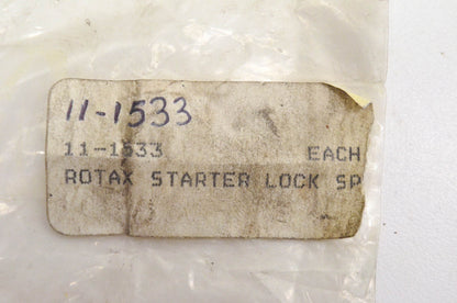 Rotax 11-1533 Starter Lock Spring NOS