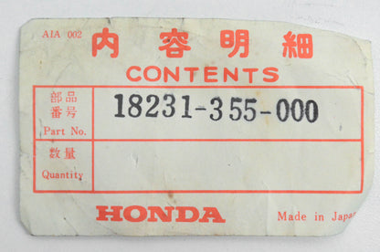 New OEM Honda 18231-355-000 Exhaust Pipe Joint NOS