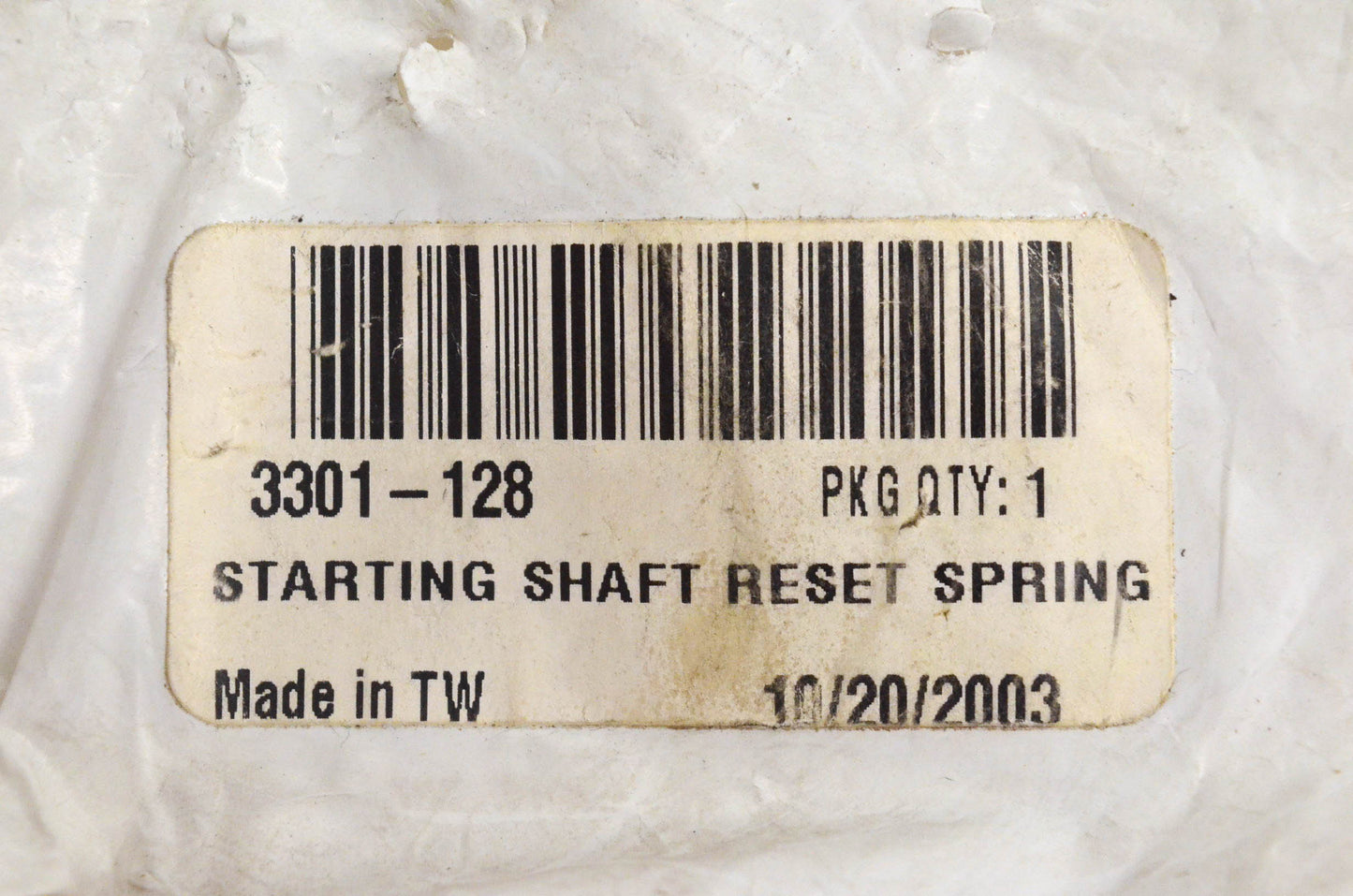 New OEM Arctic Cat 3301-128 Starting Shaft Reset Spring NOS