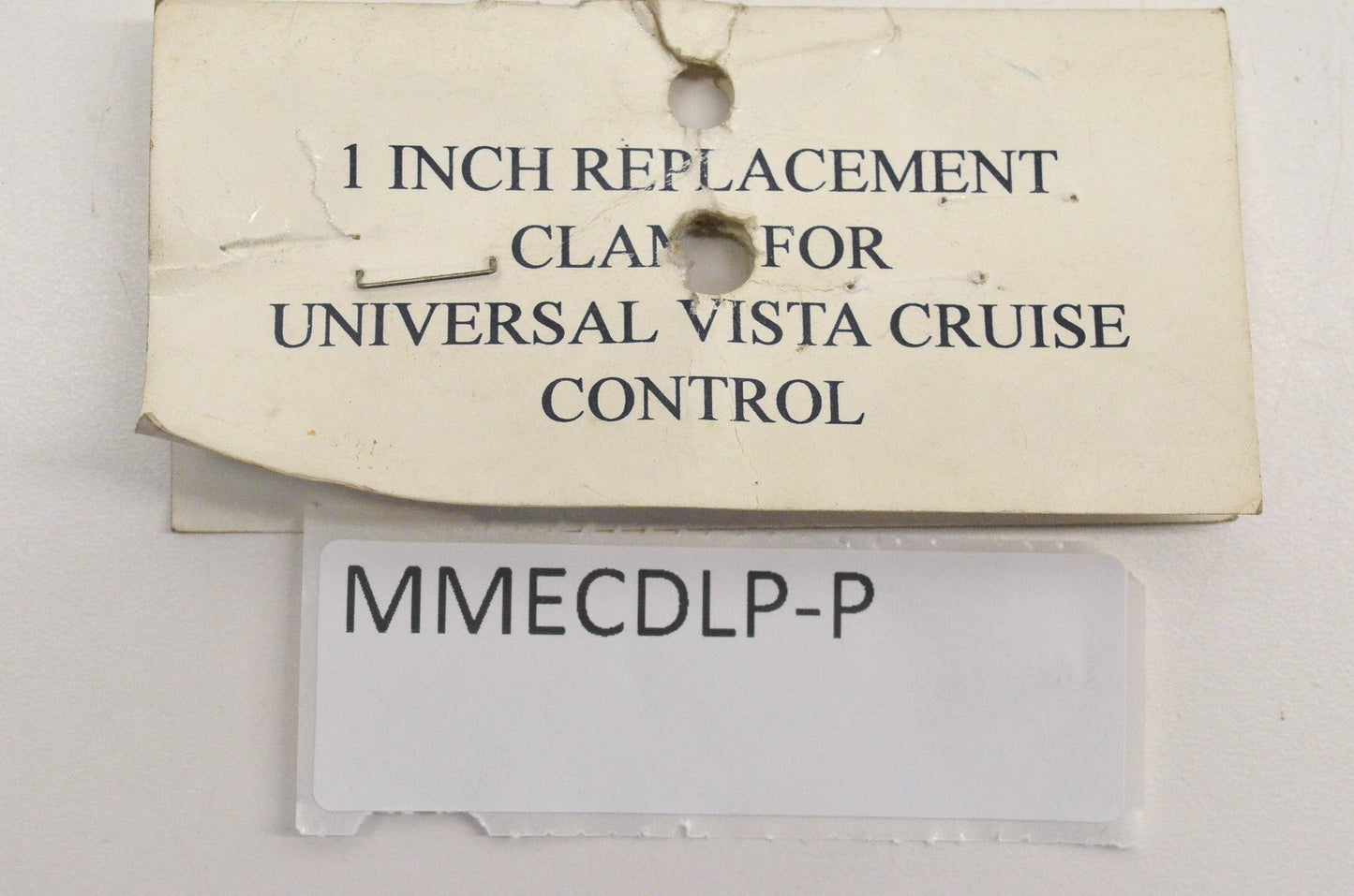 Sound Off Recreational MMECDLP-P Universal Vista Cruise Control Clamp 1 Inch Replacement NOS