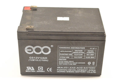 ECO GS12V12AH Battery NOS