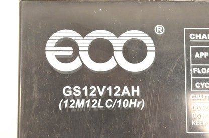 ECO GS12V12AH Battery NOS