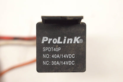 ProLink SPDT40P Dual Circuit Relay 5 Wire Socket Harness With Plug
