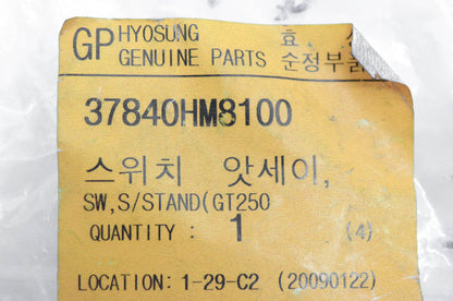 Hyosung 37840HM8100 Switch Sidekick Stand GT250 NOS