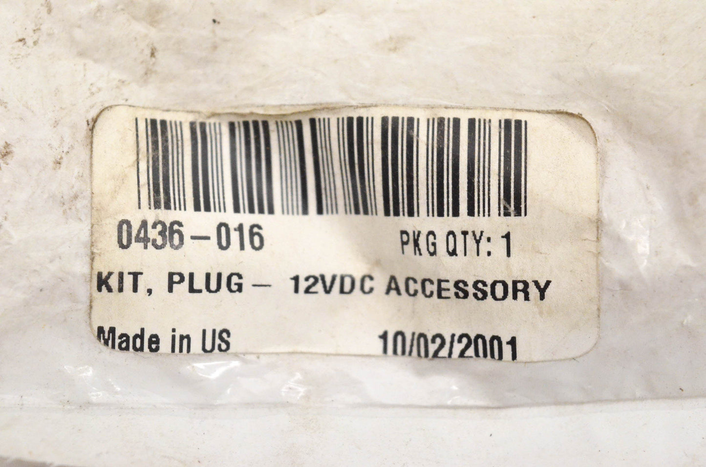 New OEM Arctic Cat 0436-016 Plug 12VDC Accessory Kit NOS