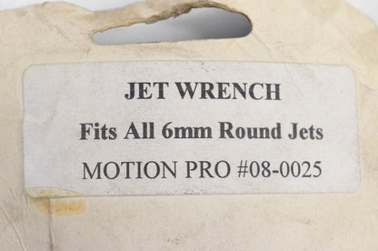 Motion Pro 08-0025 Jet Wrench 6mm NOS