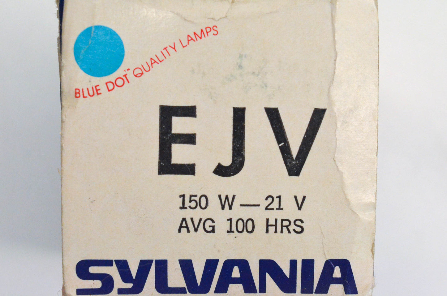 Sylvania EJV 150W-21V Projector Lamp Bulb NOS