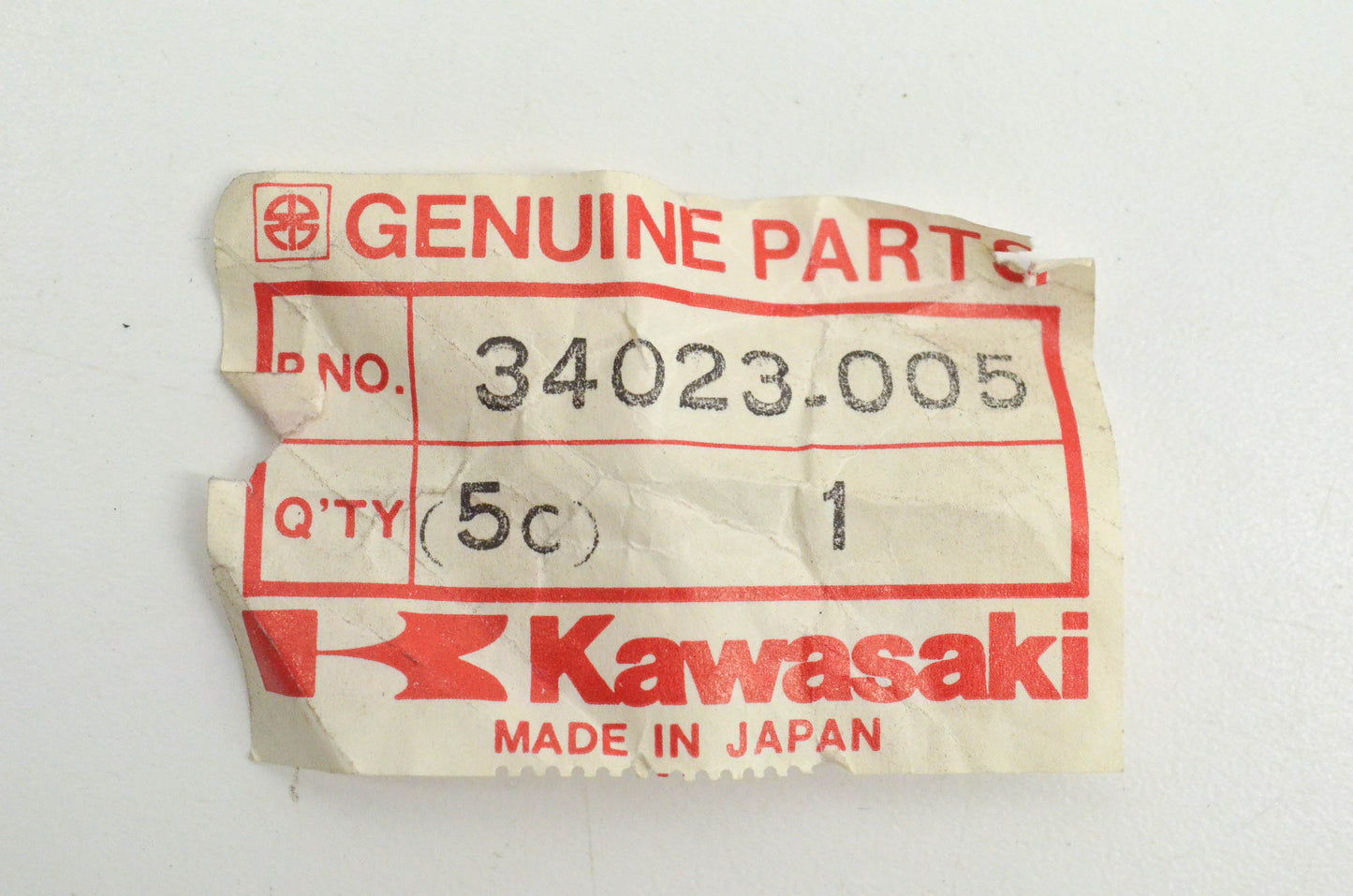 New OEM Kawasaki 34023-005 Main Stand Spring NOS