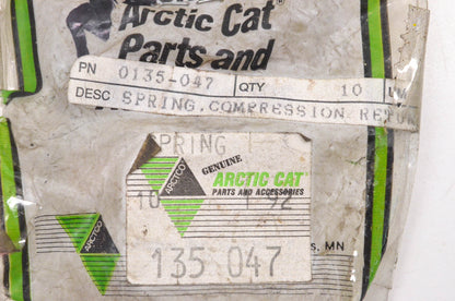 New OEM Arctic Cat 0135-047 Compression Return Spring NOS