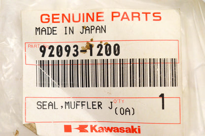 New OEM Kawasaki 92093-1200 Muffler Joint Seal NOS