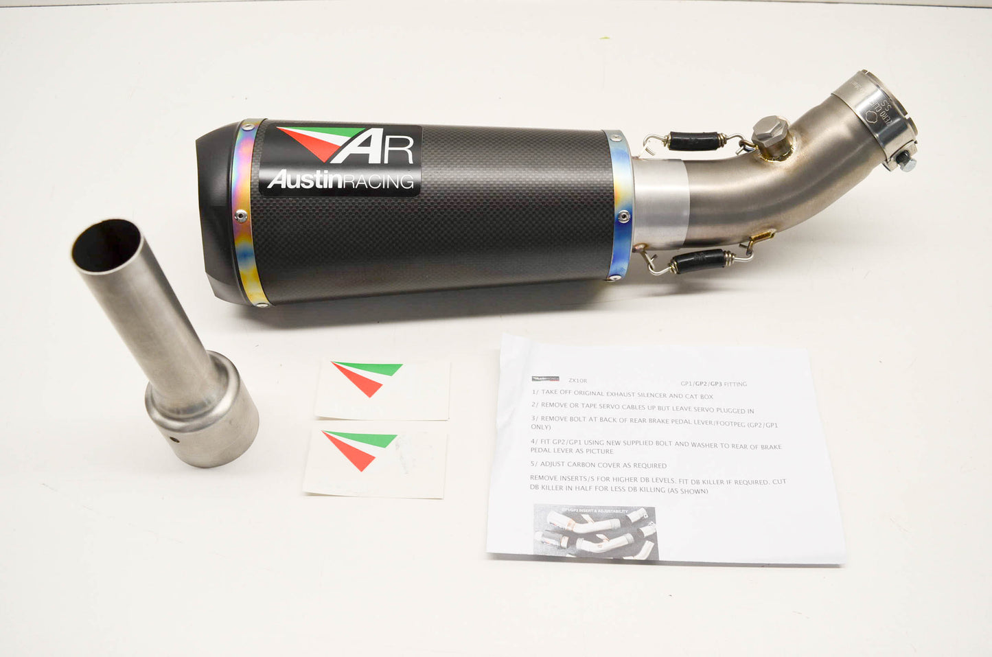 Austin Racing V3-KA16 Exhaust Silencer NOS