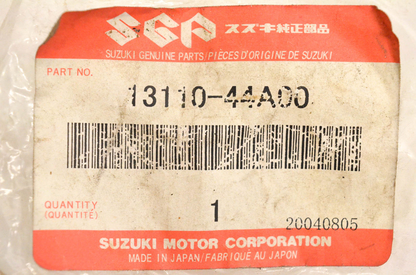 New OEM Suzuki 13110-44A00 Intake Pipe NOS