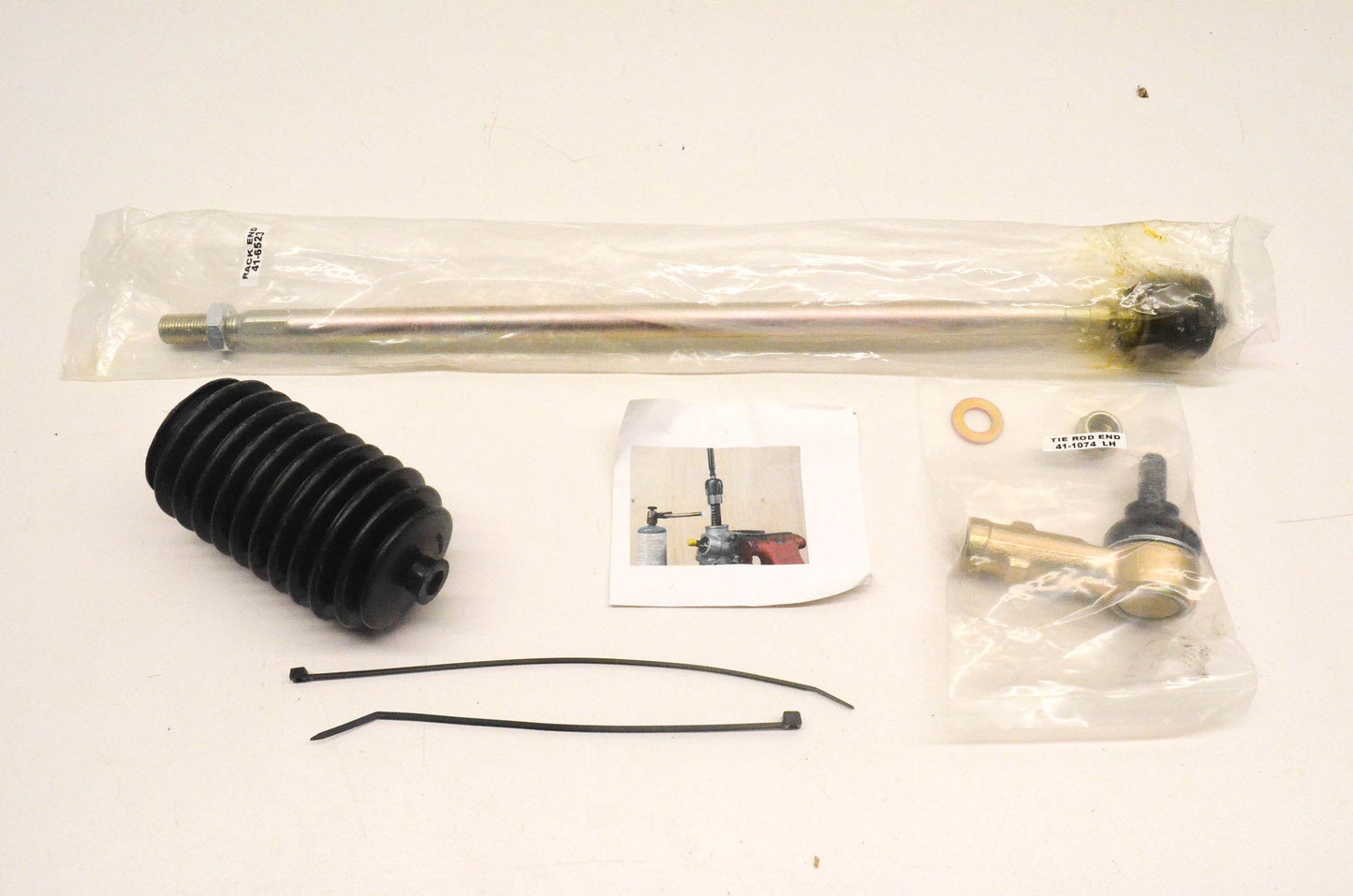 Moose Racing 0430-0874, 51-1063L, RRF10-19E Steering Rack Tie Rod Assembly NOS