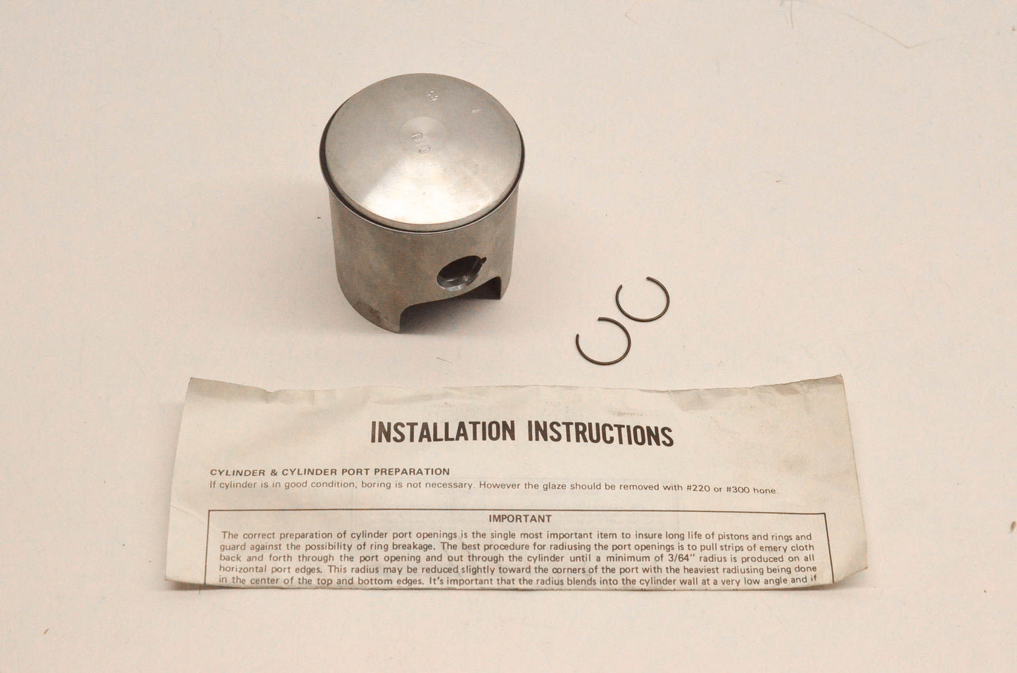 Wiseco 2275P1, 101476/296 Piston Ring Assembly NOS