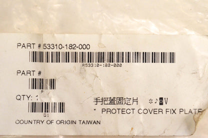 Aeon 53310-182-000, AEO-53310182-000 Protect Cover Fix Plate NOS