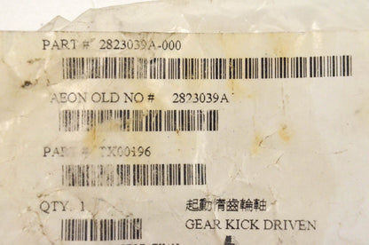 Aeon 2823039A-000, TX00196 Kick Driven Gear NOS