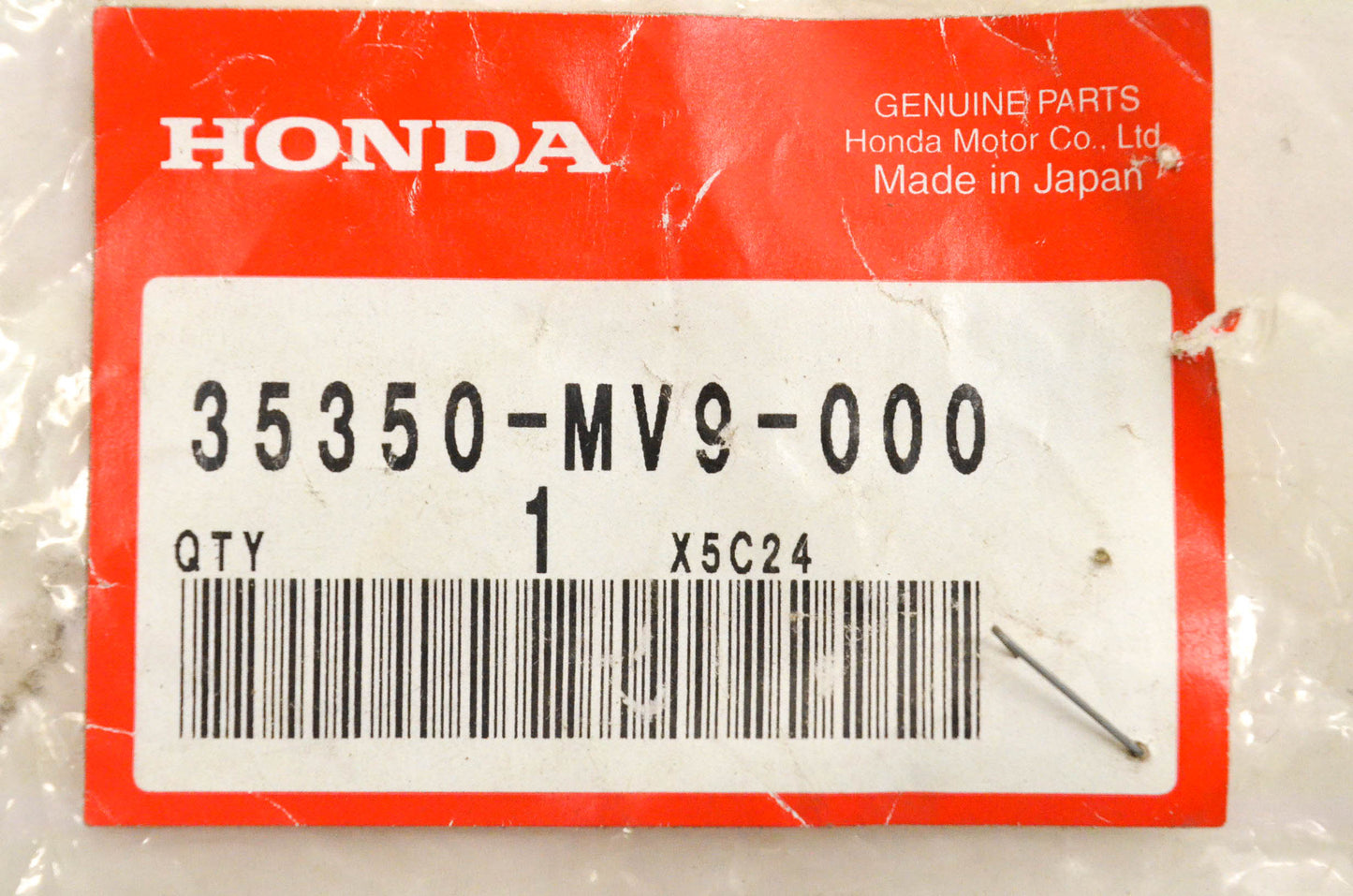 New OEM Honda 35350-MV9-000 Brake Light Stop Switch NOS