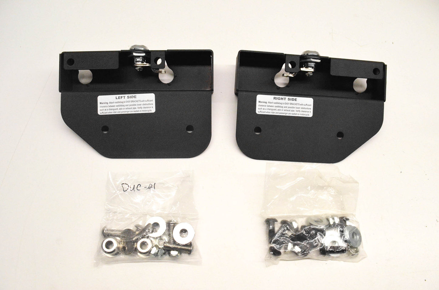 Easy Brackets DUC-R1 Detachable Saddlebag System NOS