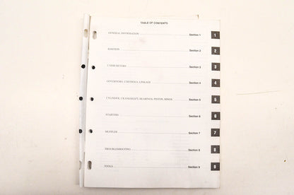 OEM Briggs & Stratton MS-9640 Service Manual
