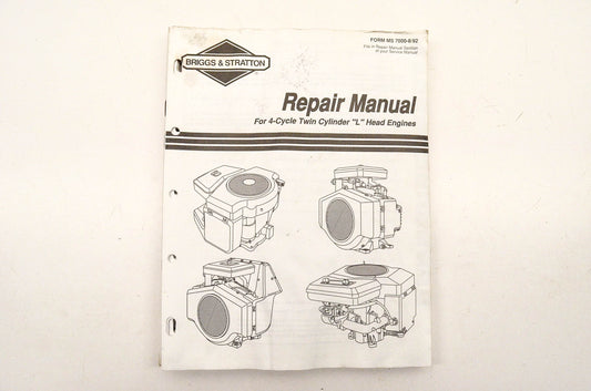 OEM Briggs & Stratton MS-7000 Service Manual