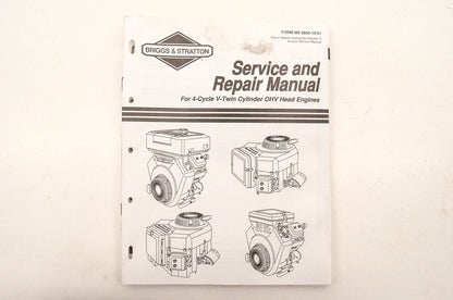 OEM Briggs & Stratton MS-9856 Service Manual