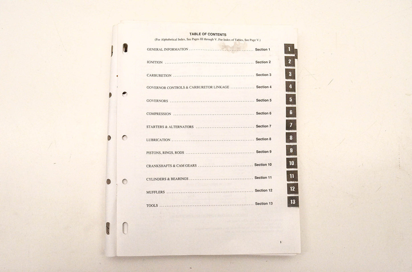 OEM Briggs & Stratton MS-9856 Service Manual