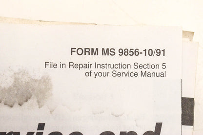 OEM Briggs & Stratton MS-9856 Service Manual