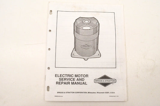 OEM Briggs & Stratton MS-8247 Service Manual