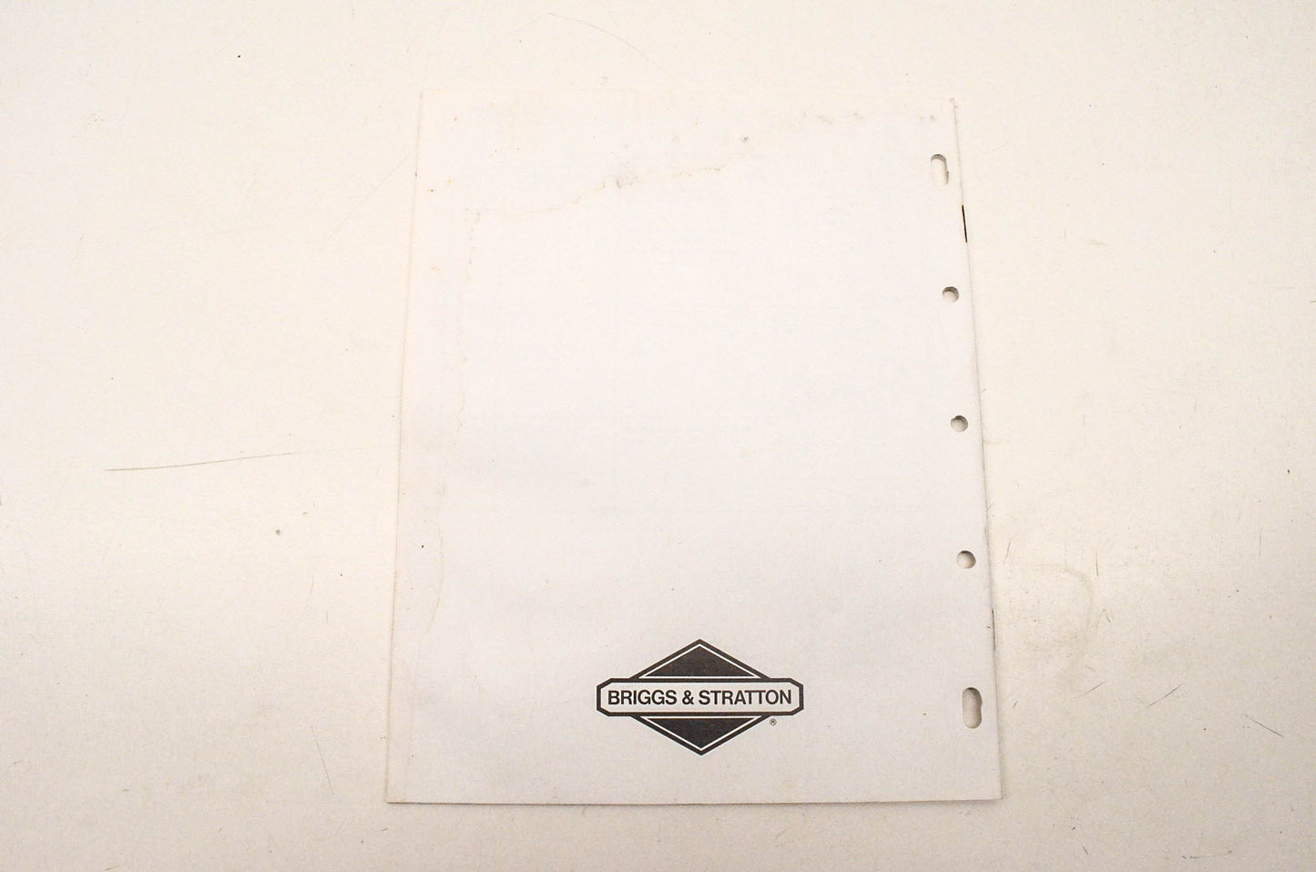 OEM Briggs & Stratton MS-8247 Service Manual
