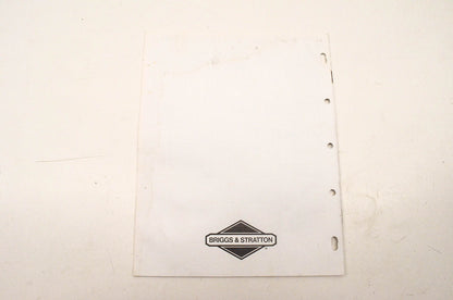 OEM Briggs & Stratton MS-8247 Service Manual