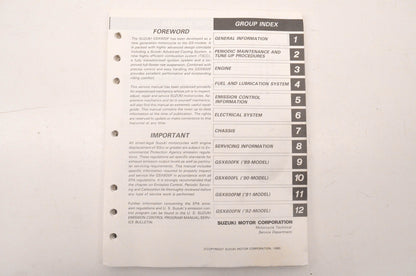 OEM Suzuki 99500-35023-03E Service Manual