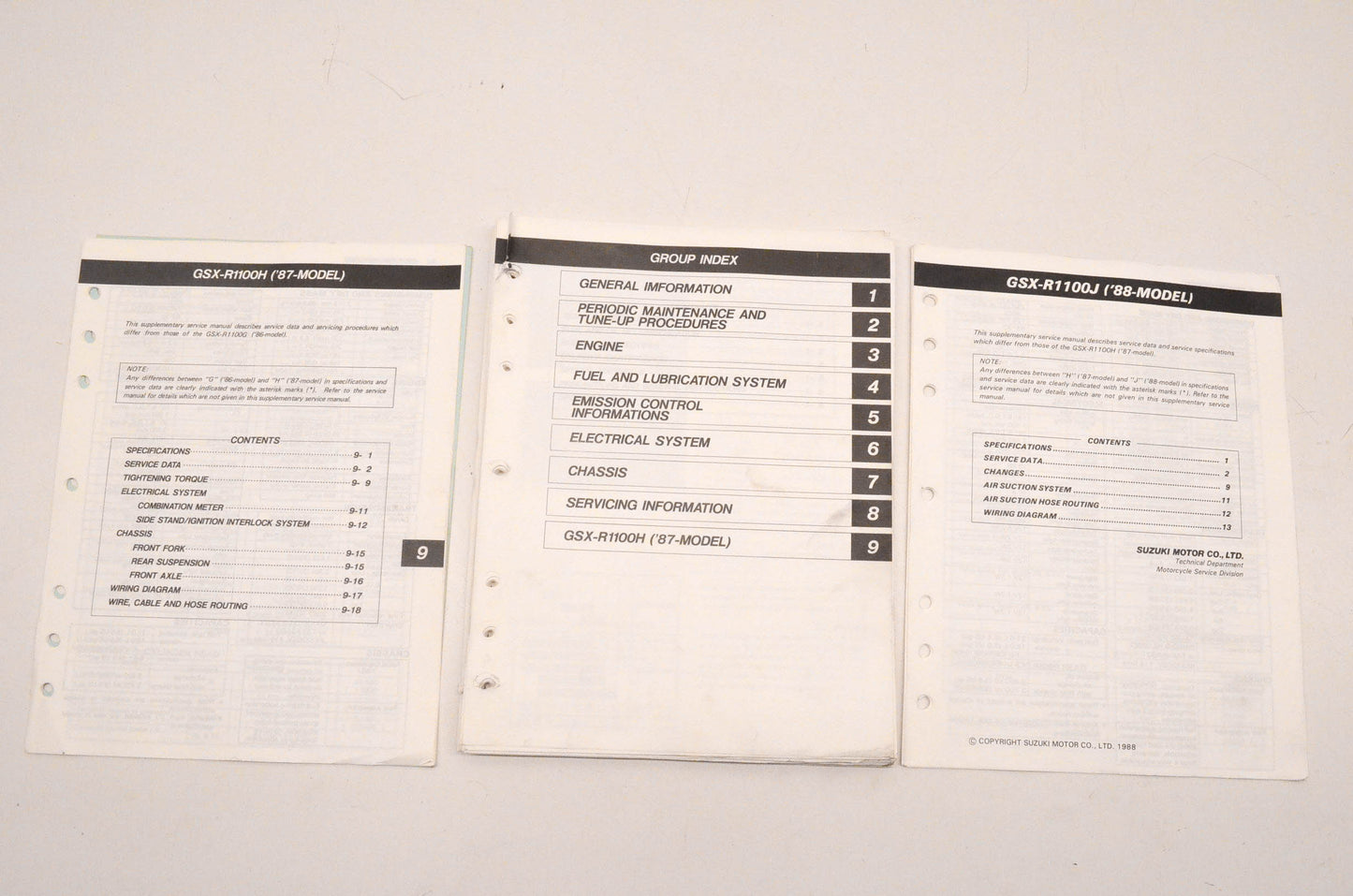 OEM Suzuki 99500-39061-03E Service Manual