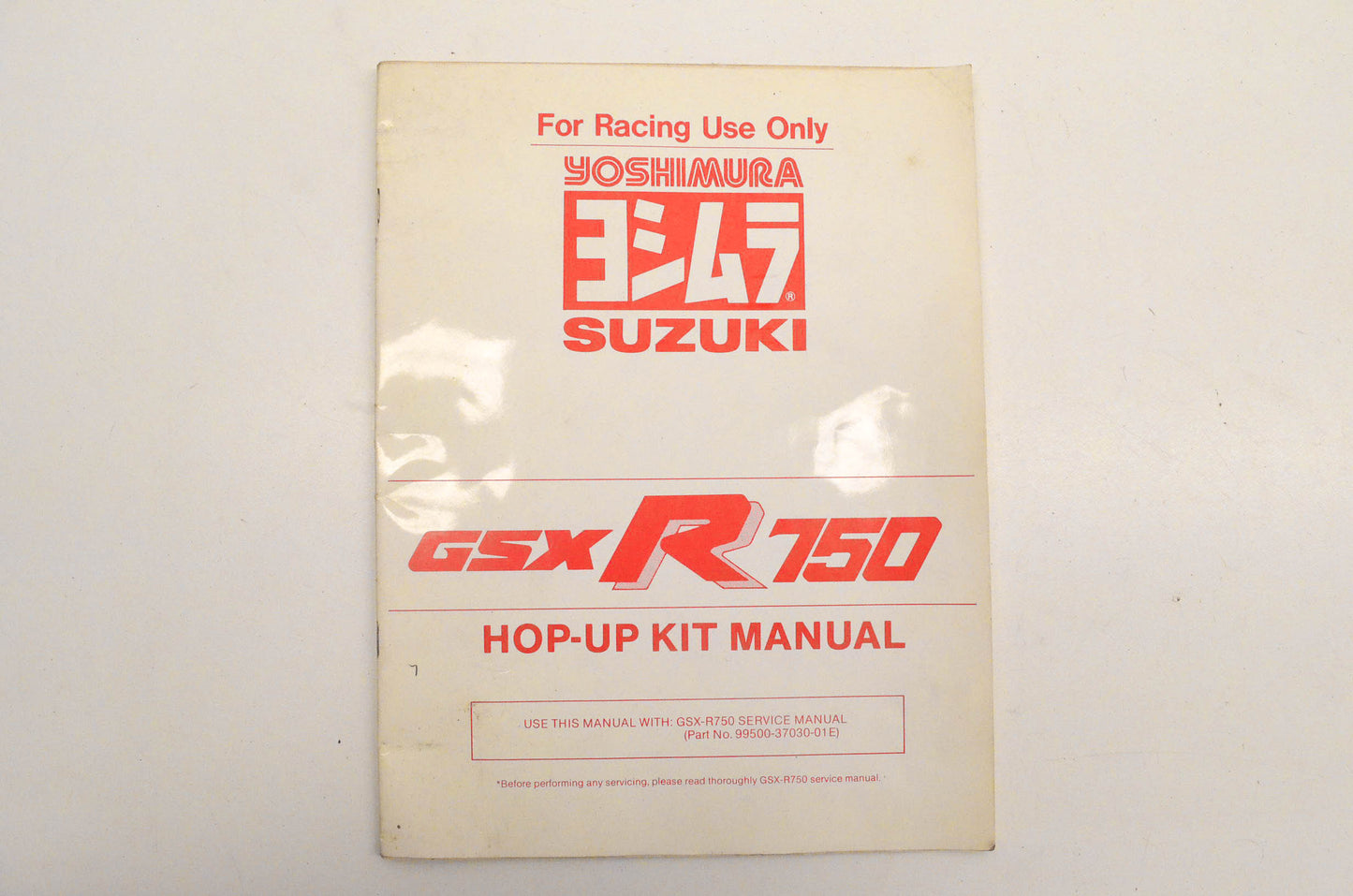 OEM Suzuki Hop-Up Kit Manual
