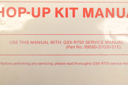 OEM Suzuki Hop-Up Kit Manual