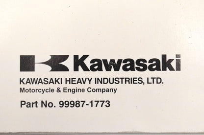New OEM Kawasaki 99987-1773 Owner's Manual NOS