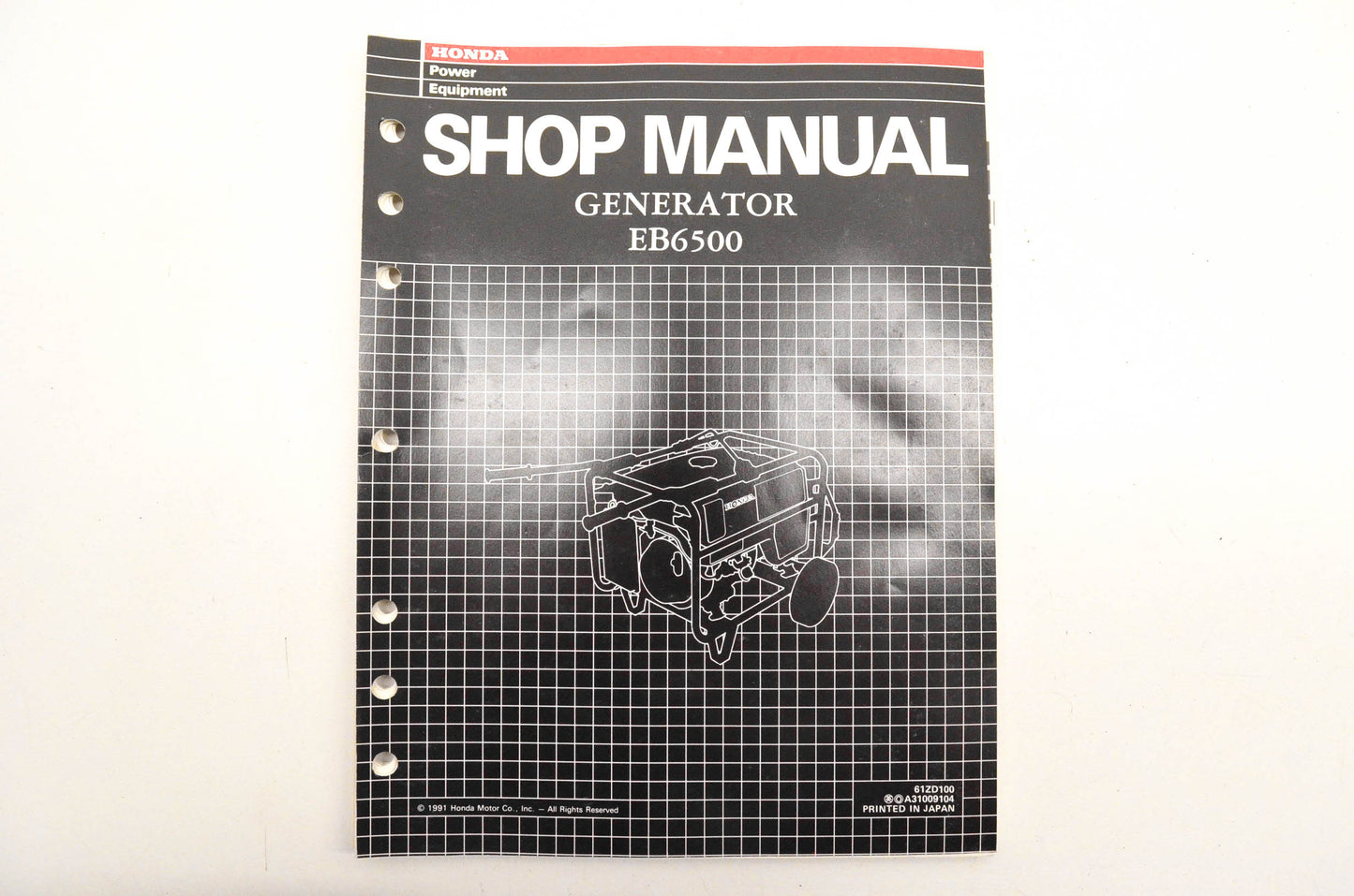 OEM Honda 61ZD100 Shop Manual
