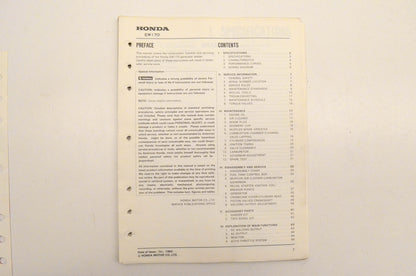 OEM Honda 61ZA100 Shop Manual