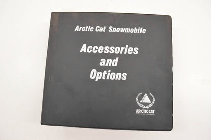 OEM Arctic Cat Snowmobile Accessories and Options Installation Instructions Binder