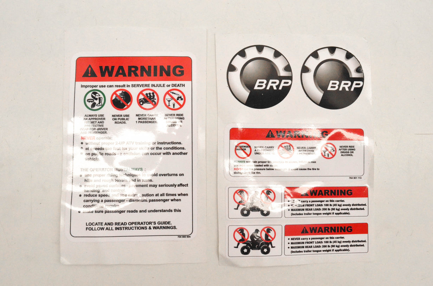 Aftermarket Can Am Outlander Sticker Kit NOS